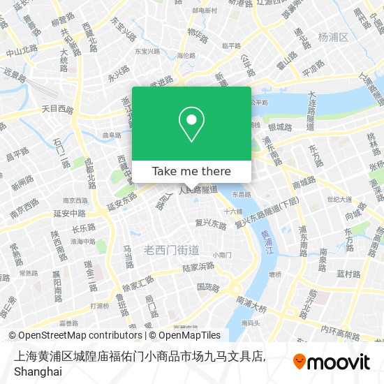 上海黄浦区城隍庙福佑门小商品市场九马文具店 map