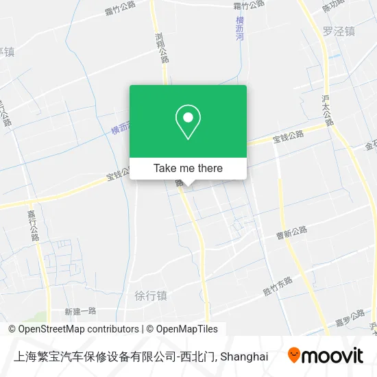 上海繁宝汽车保修设备有限公司-西北门 map