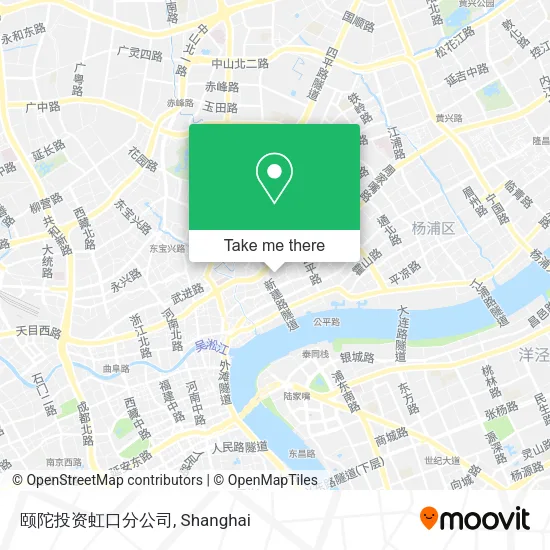 颐陀投资虹口分公司 map