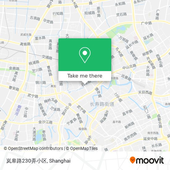岚皋路230弄小区 map