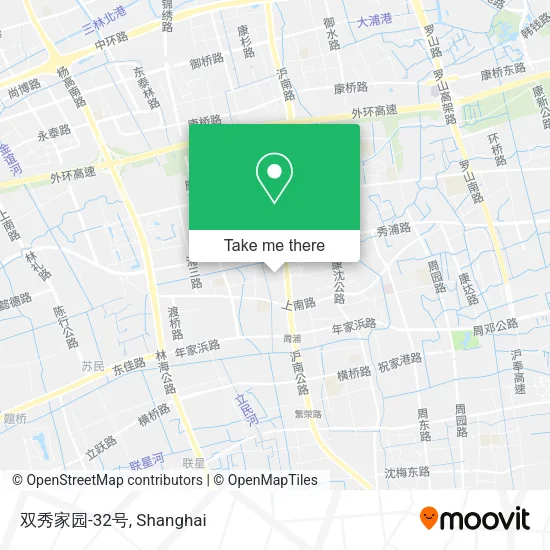 双秀家园-32号 map