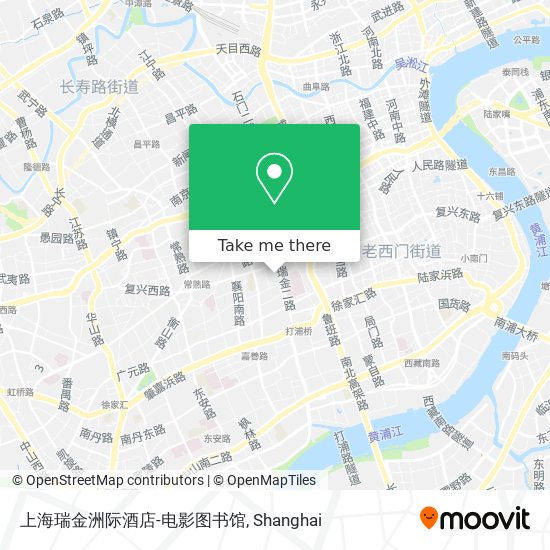 上海瑞金洲际酒店-电影图书馆 map