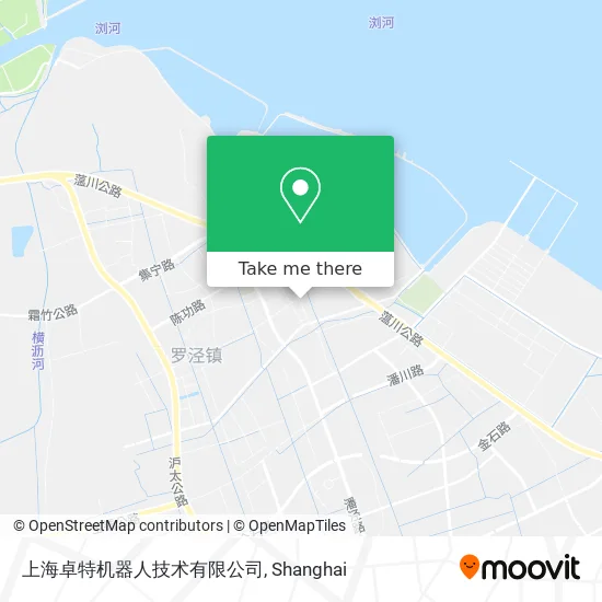 上海卓特机器人技术有限公司 map