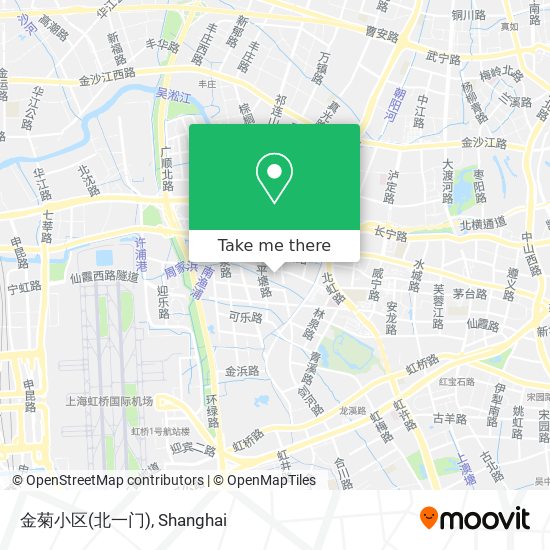 金菊小区(北一门) map
