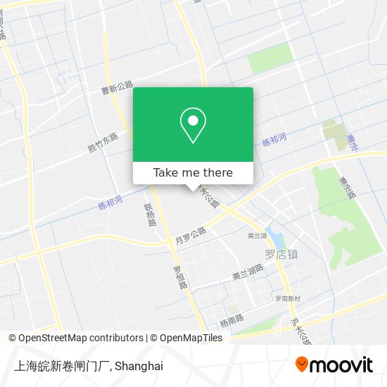 上海皖新卷闸门厂 map