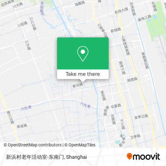 新浜村老年活动室-东南门 map