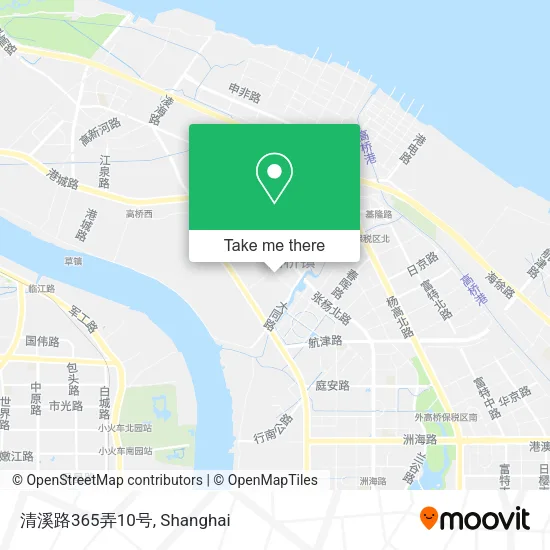 清溪路365弄10号 map
