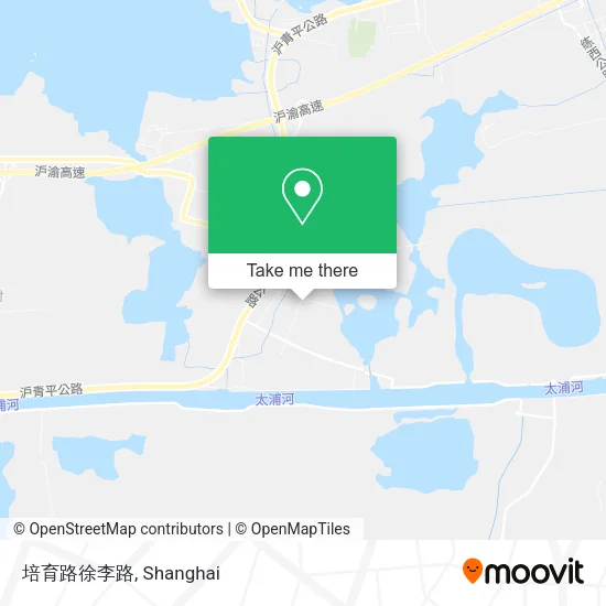 培育路徐李路 map