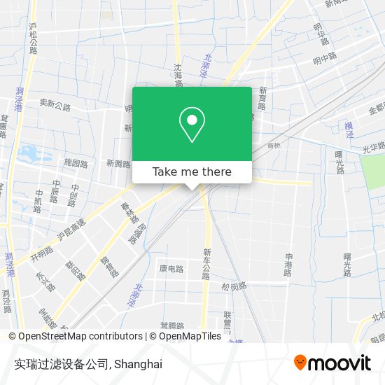 实瑞过滤设备公司 map