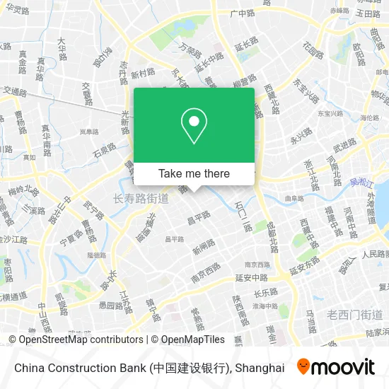 China Construction Bank (中国建设银行) map