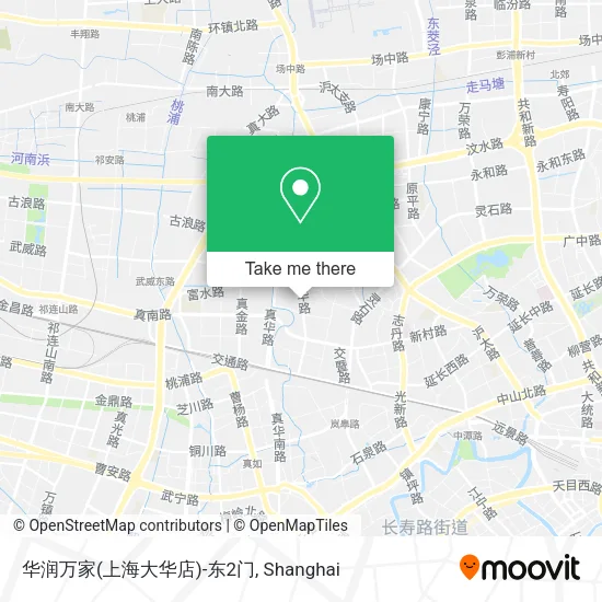 华润万家(上海大华店)-东2门 map