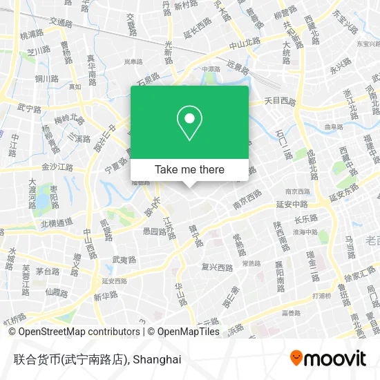 联合货币(武宁南路店) map
