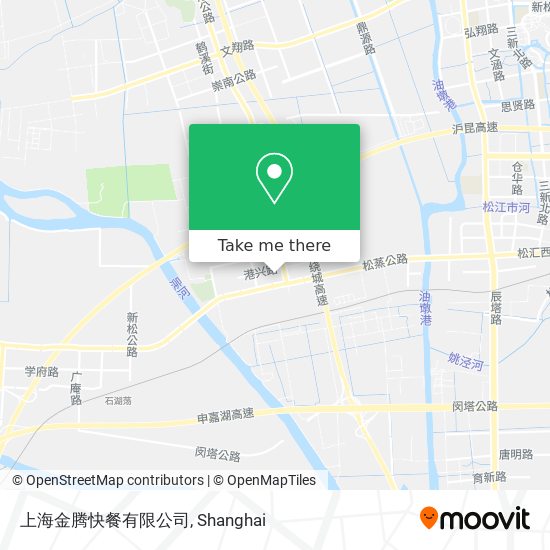 上海金腾快餐有限公司 map