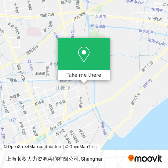 上海顺权人力资源咨询有限公司 map