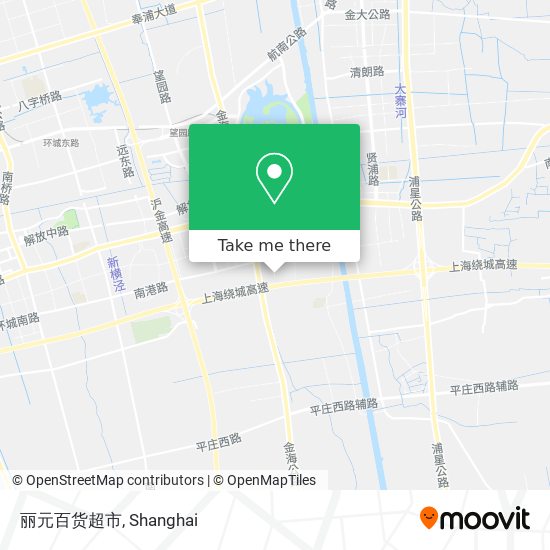 丽元百货超市 map