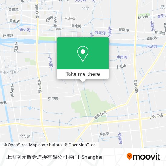 上海南元钣金焊接有限公司-南门 map