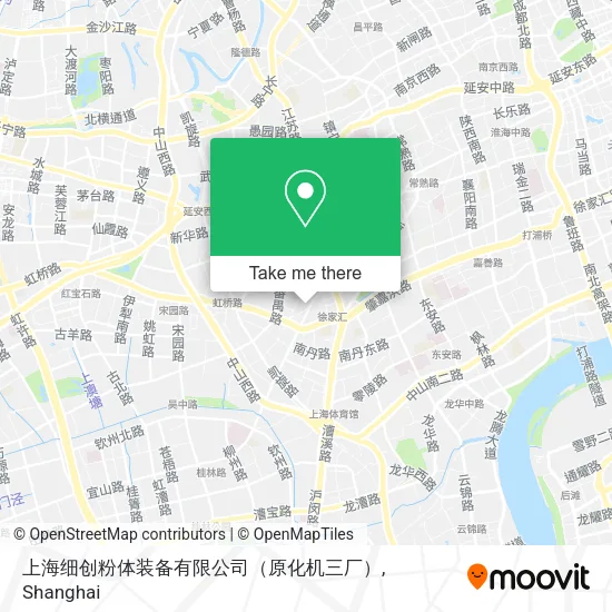 上海细创粉体装备有限公司（原化机三厂） map