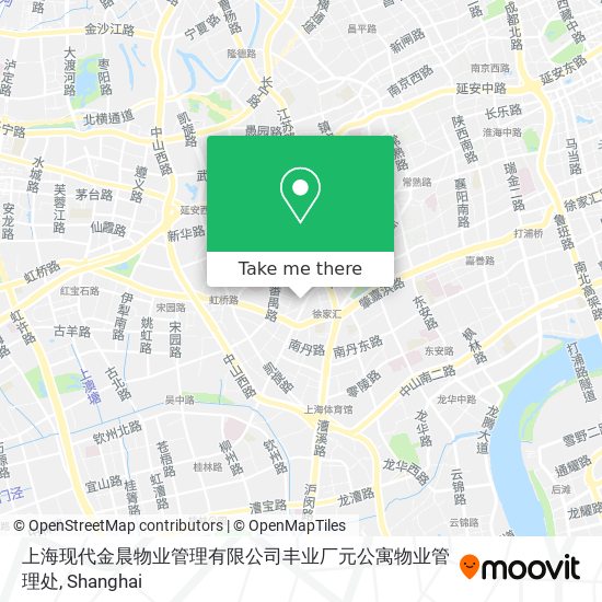上海现代金晨物业管理有限公司丰业厂元公寓物业管理处 map