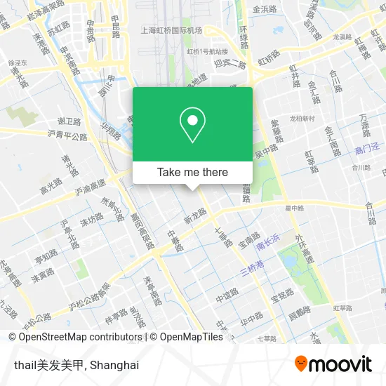 thail美发美甲 map
