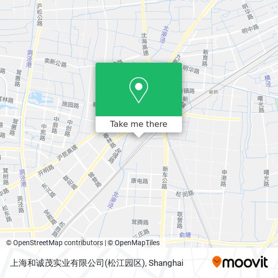 上海和诚茂实业有限公司(松江园区) map