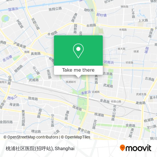 桃浦社区医院(招呼站) map