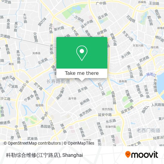 科勒综合维修(江宁路店) map