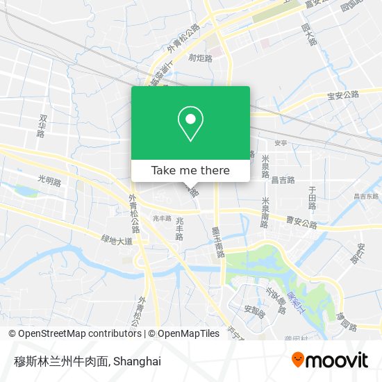 穆斯林兰州牛肉面 map