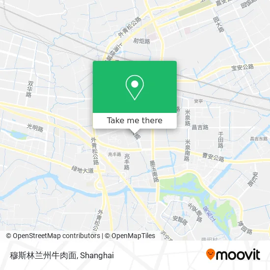 穆斯林兰州牛肉面 map