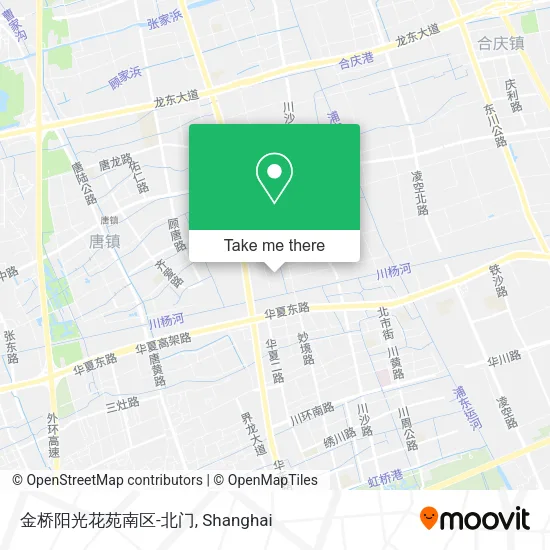 金桥阳光花苑南区-北门 map