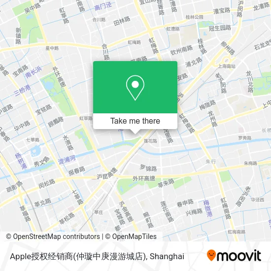 Apple授权经销商(仲璇中庚漫游城店) map