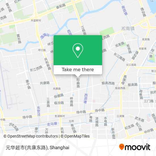 元华超市(共康东路) map