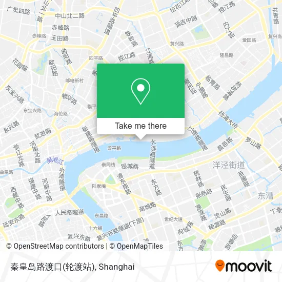 秦皇岛路渡口(轮渡站) map