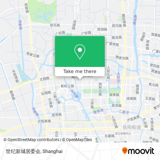 世纪新城居委会 map