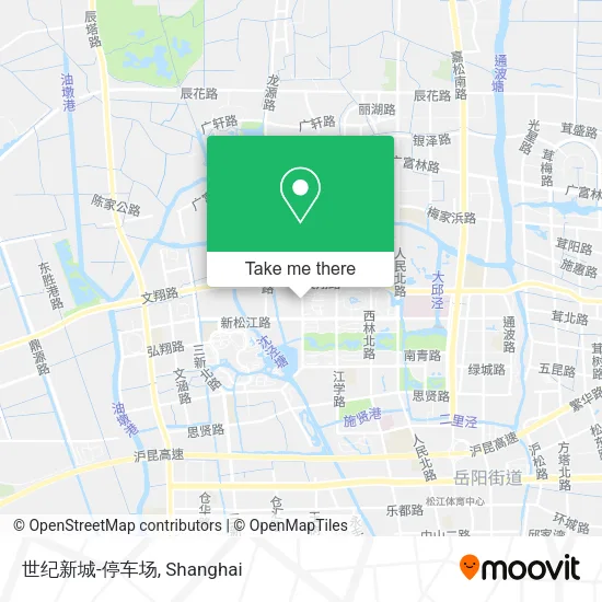 世纪新城-停车场 map