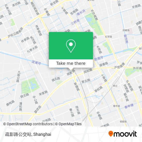 疏影路公交站 map