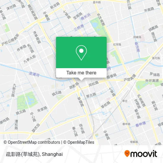 疏影路(莘城苑) map