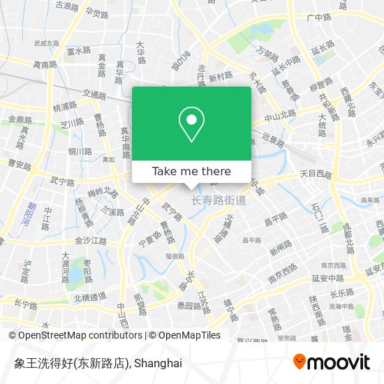 象王洗得好(东新路店) map