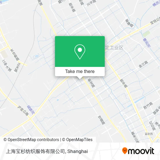 上海宝杉纺织服饰有限公司 map