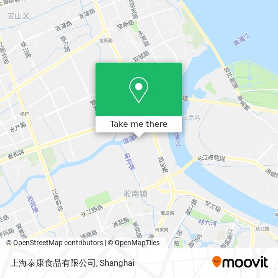 上海泰康食品有限公司 map