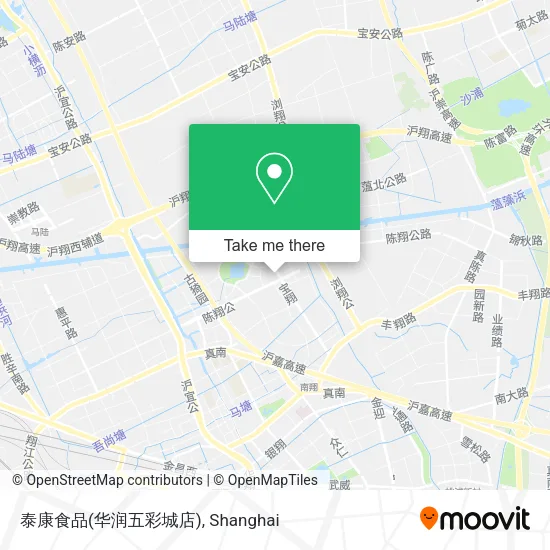 泰康食品(华润五彩城店) map