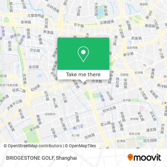 BRIDGESTONE GOLF map