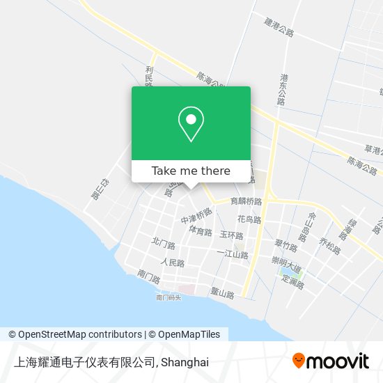 上海耀通电子仪表有限公司 map