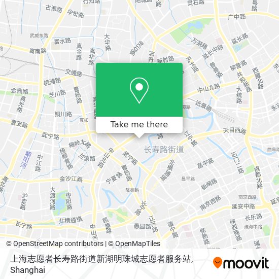 上海志愿者长寿路街道新湖明珠城志愿者服务站 map