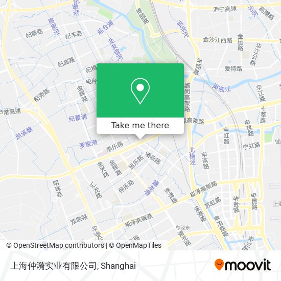 上海仲漪实业有限公司 map