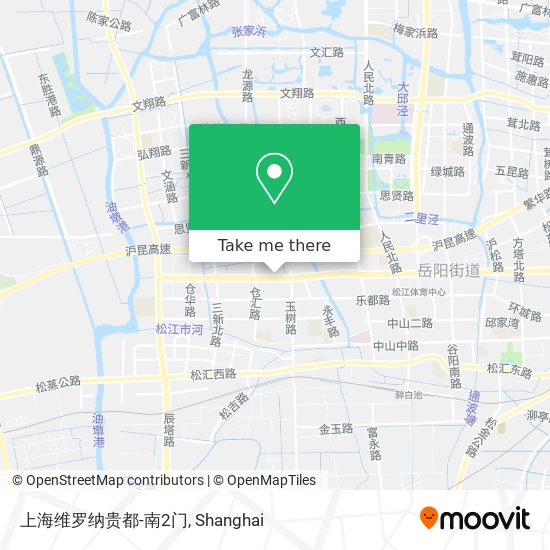 上海维罗纳贵都-南2门 map