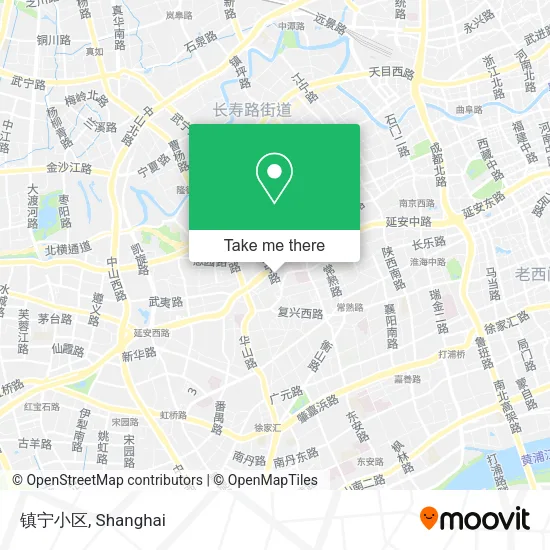 镇宁小区 map