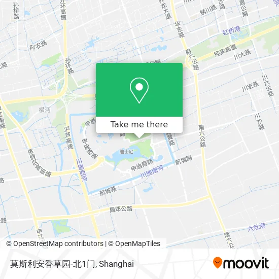 莫斯利安香草园-北1门 map