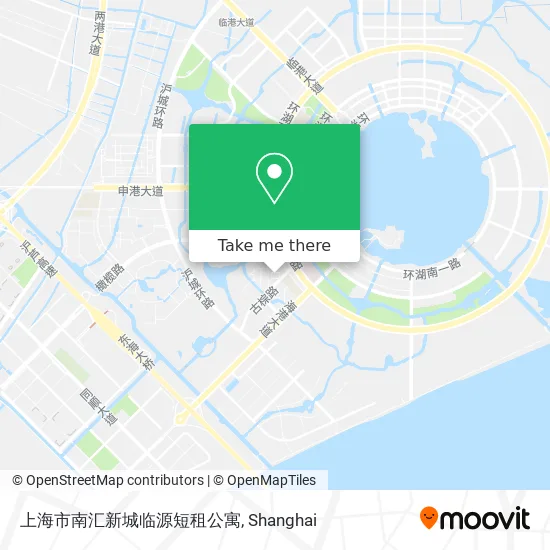 上海市南汇新城临源短租公寓 map