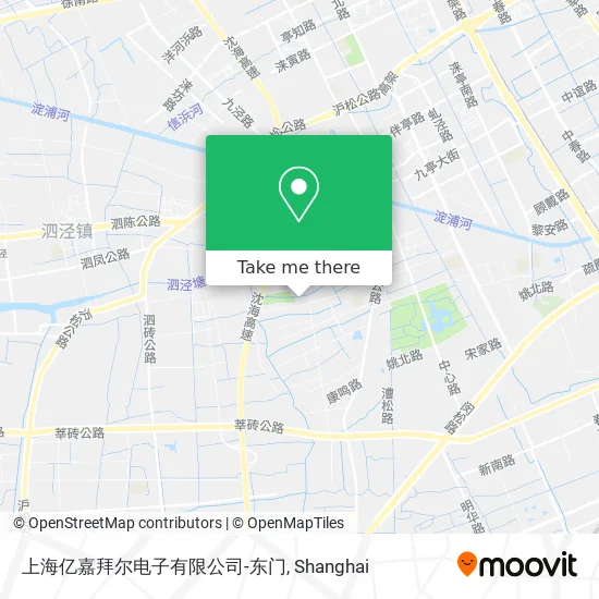 上海亿嘉拜尔电子有限公司-东门 map