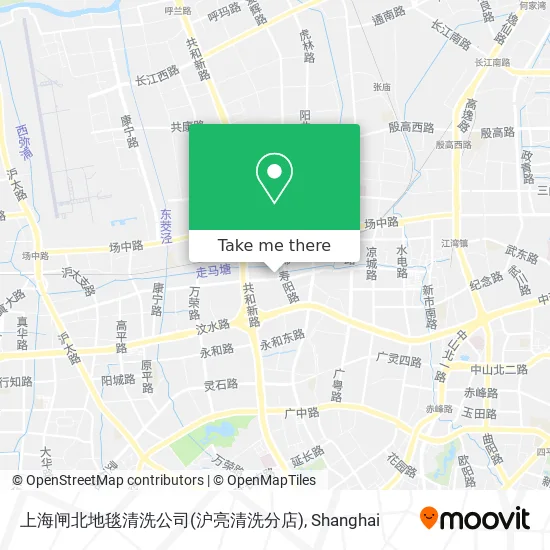 上海闸北地毯清洗公司(沪亮清洗分店) map